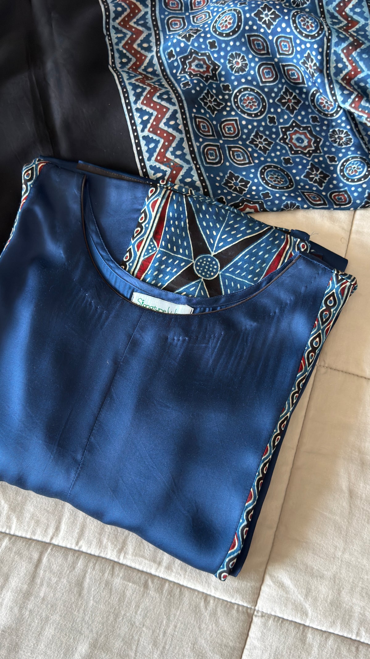 MIDNIGHT BLUE DRAPES