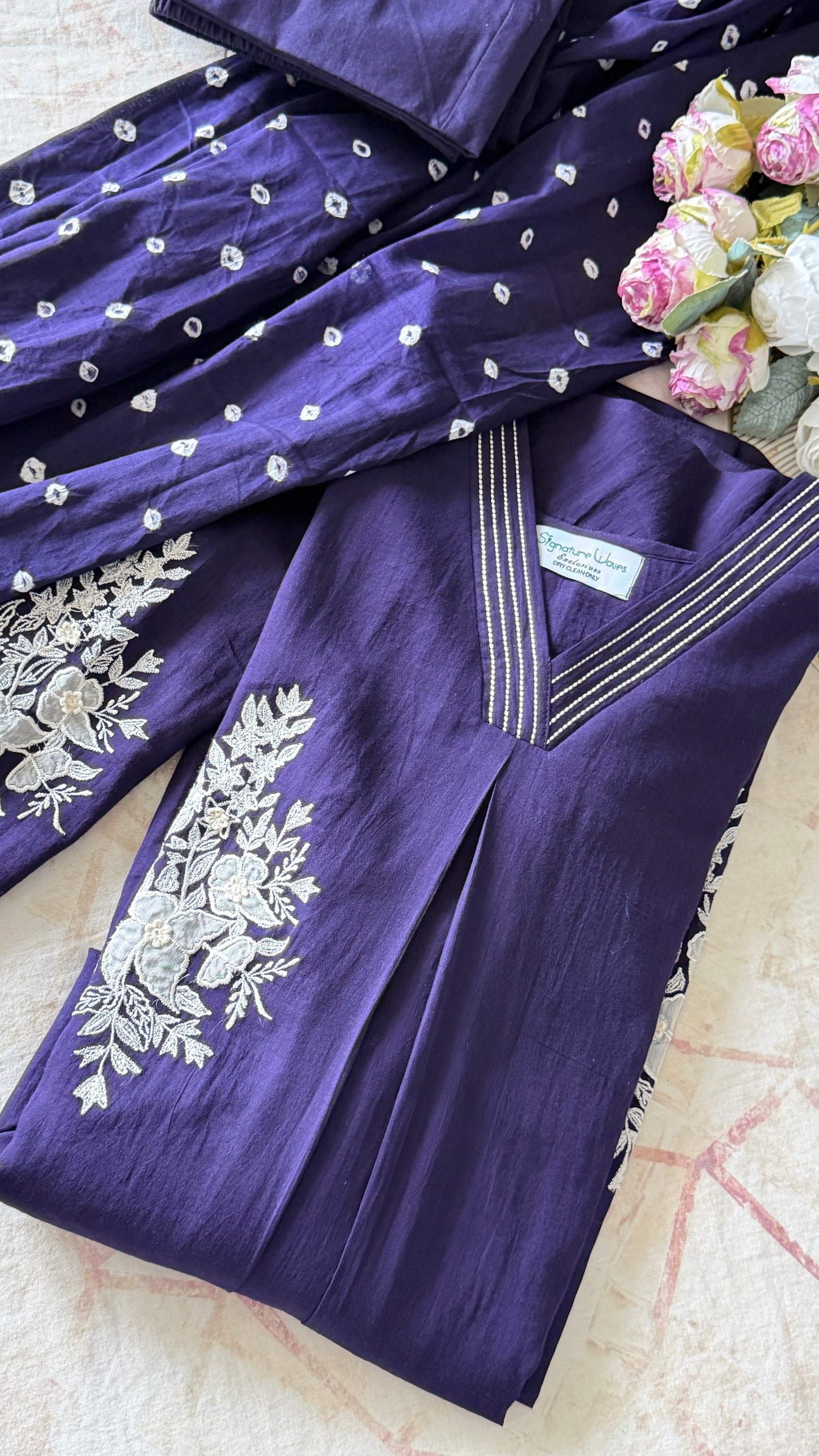 PURPLE BANDHINI EDIT