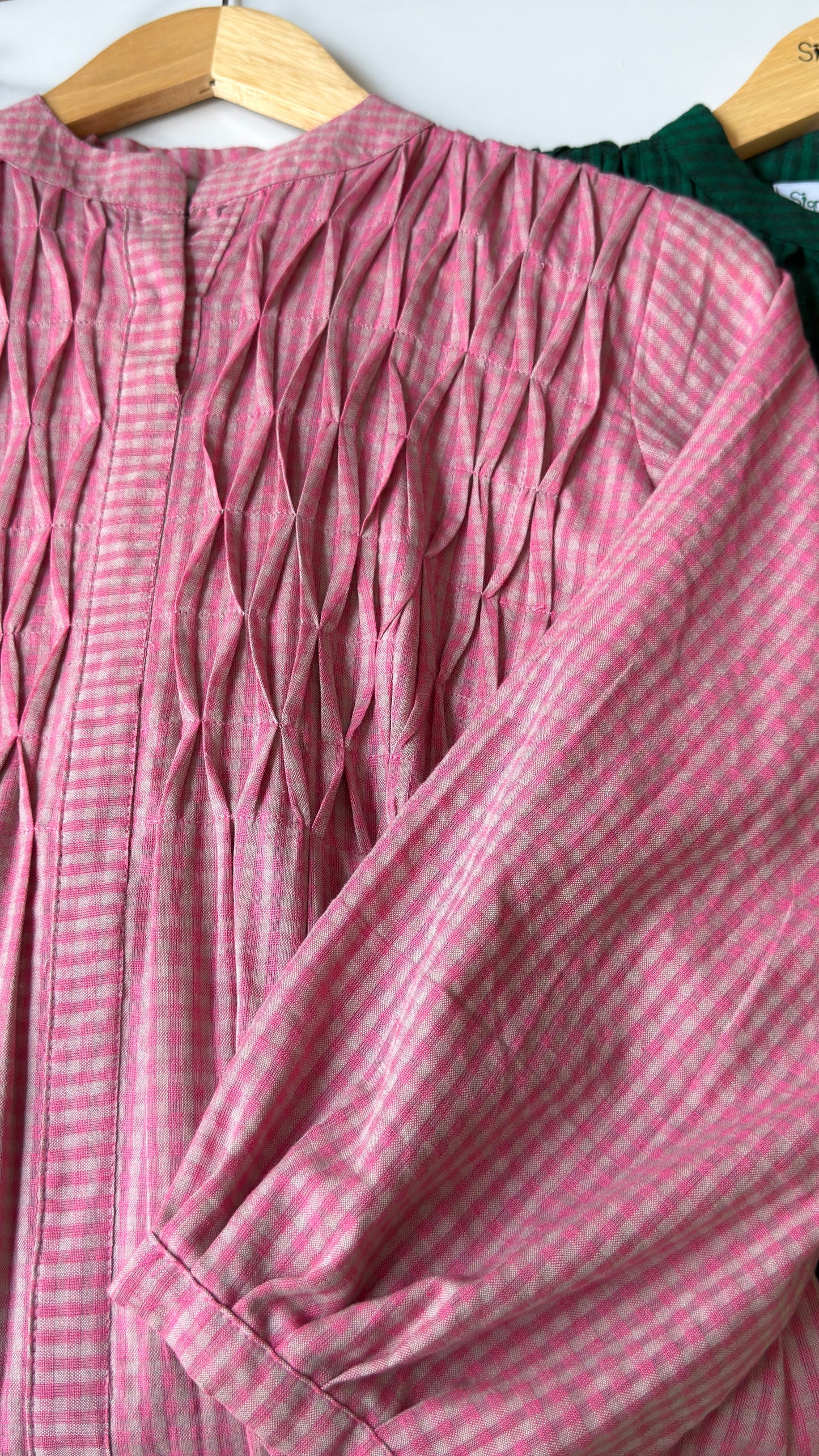 COTTON CHECKS - PINK