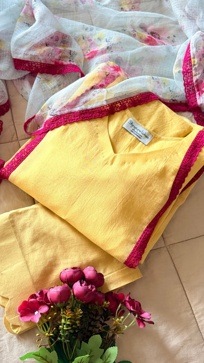 YELLOW AND FLORALS
