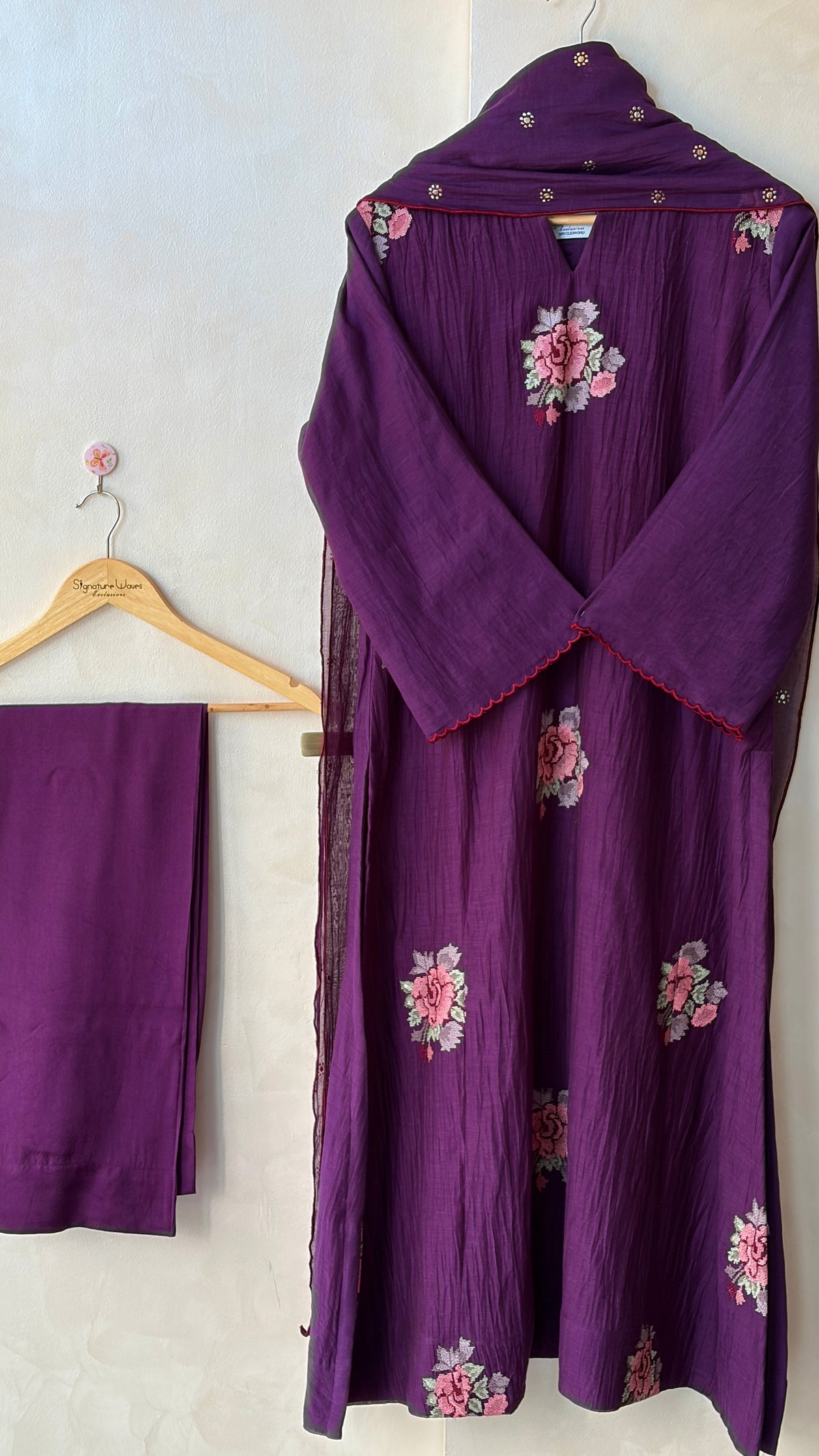 A ROSE IN PURPLE