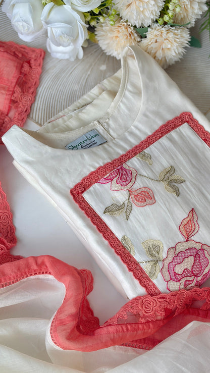CORAL ON IVORY