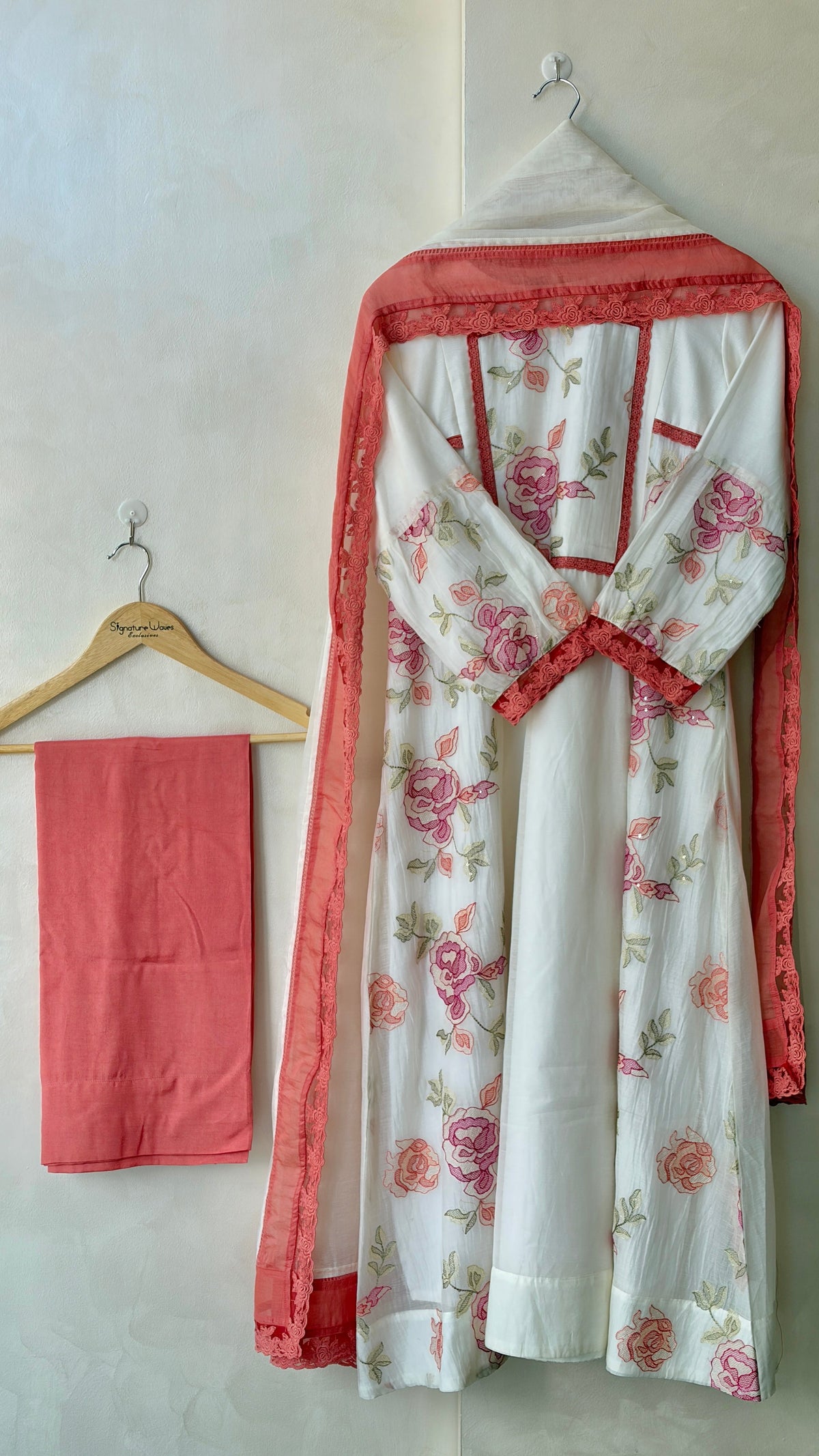 CORAL ON IVORY