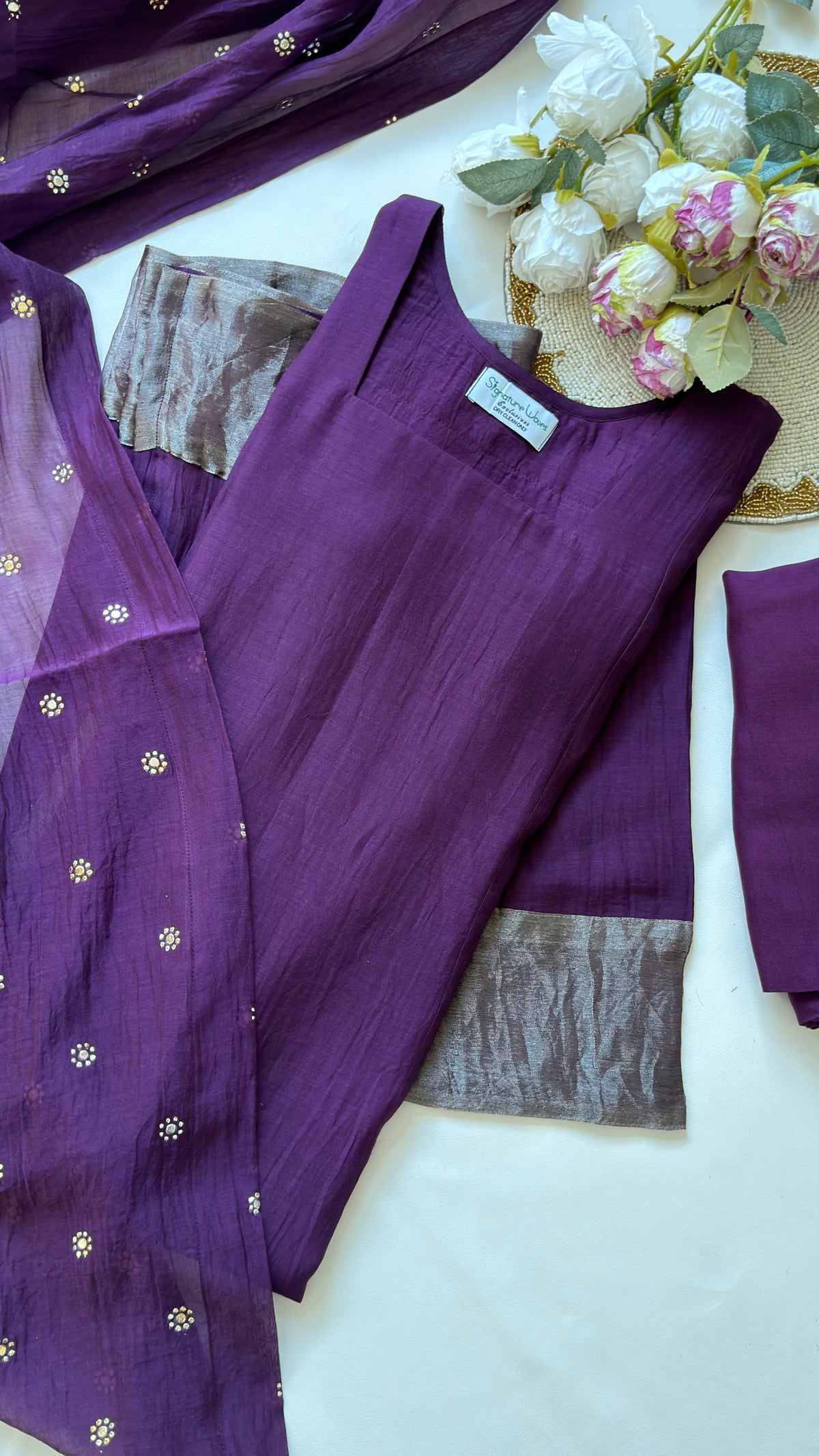 TAMANNA IN PURPLE