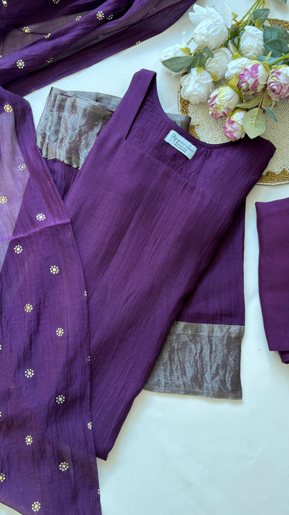 TAMANNA IN PURPLE