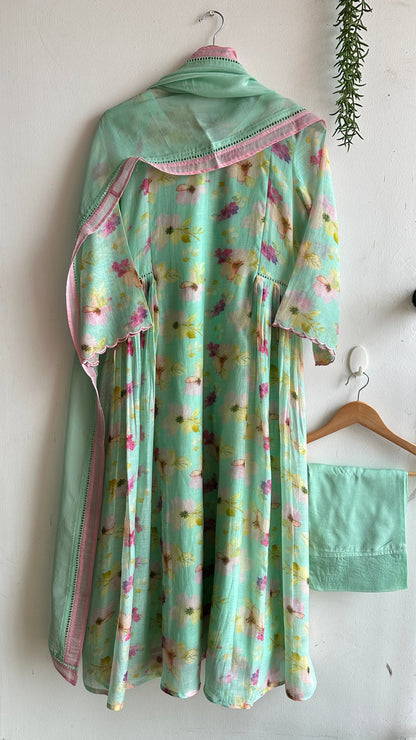 Aafreen Pastel Floral Set – Soft Elegance in Bloom