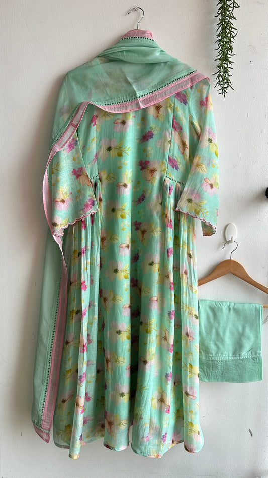 Aafreen Pastel Floral Set – Soft Elegance in Bloom