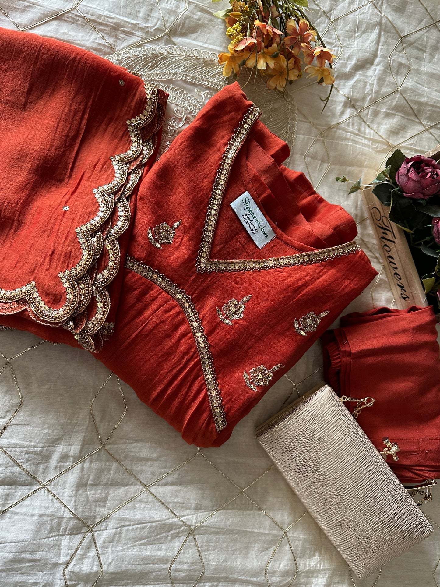 Heerani Anarkali – Handcrafted Elegance in Vibrant Hues