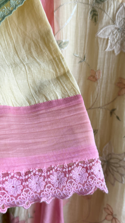 HINT OF PINK ON YELLOW