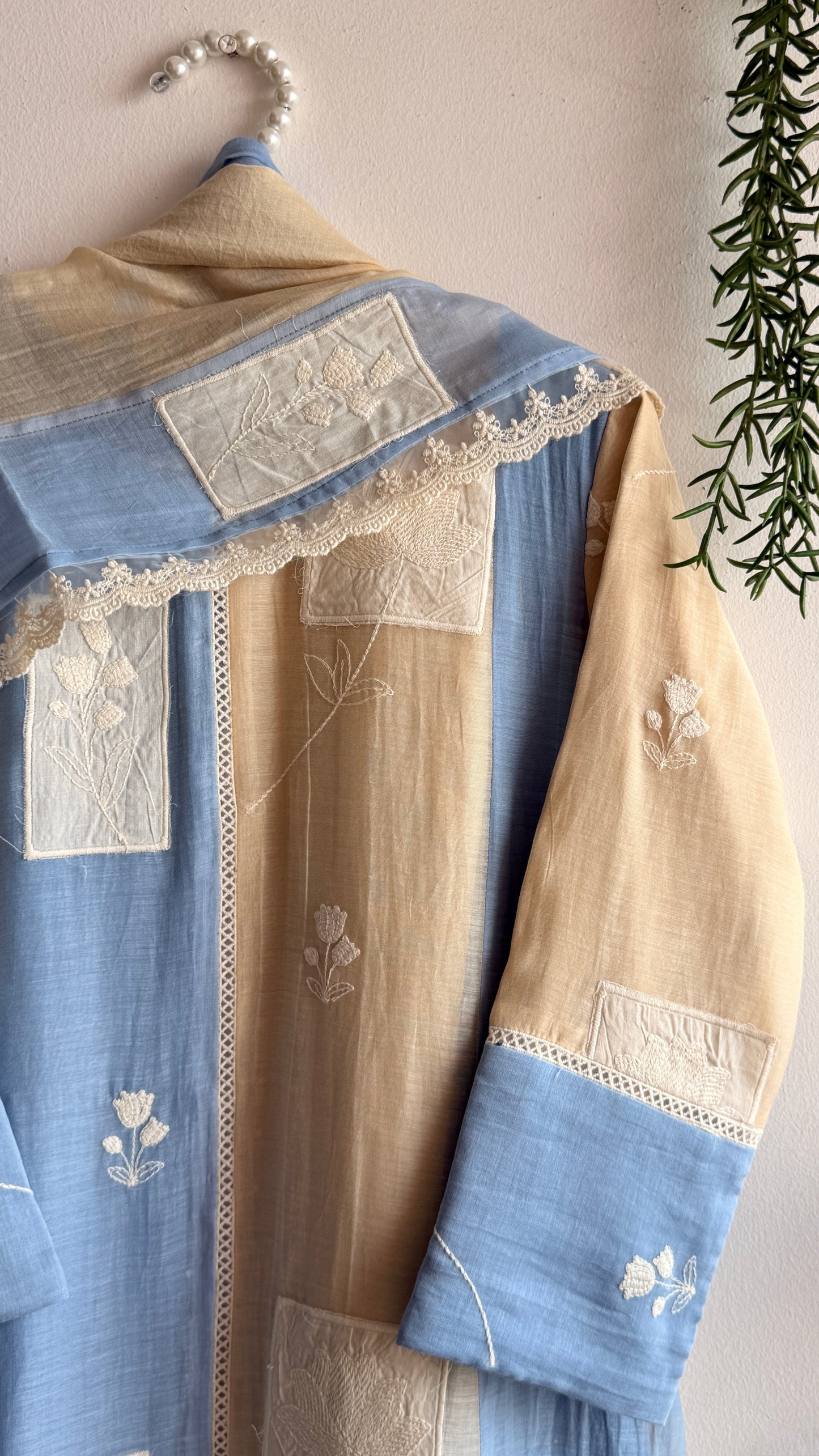 MUTED BLUE BEIGE