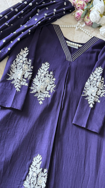 PURPLE BANDHINI EDIT